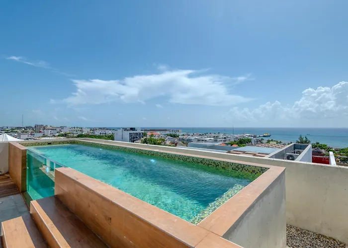 Corazón - Rooftop Pool, Steps From 5th Avenue Apartamento Playa del Carmen